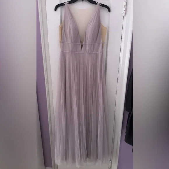 Jenny Yoo Dresses | Jenny Yoo Purple Maxi Dress / Bridesmaid Dress / Wedding Guest | Color: Purple | Size: 8 | Jimenez50393's Closet